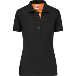 Ladies Solo Golf Shirt Orange